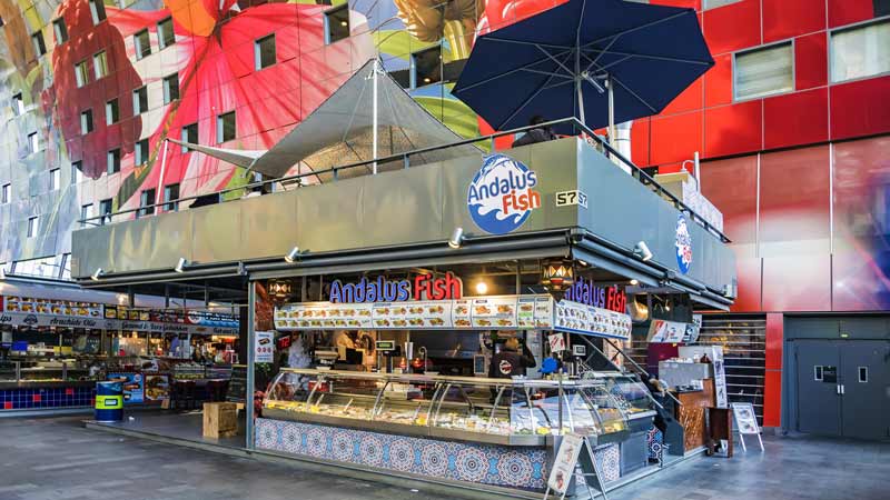 Netherlands Rotterdam Markthal