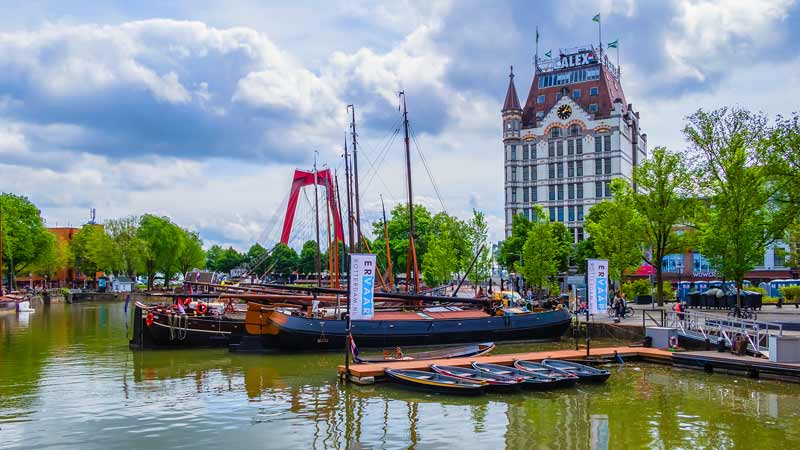 Netherlands Rotterdam Old Harbor