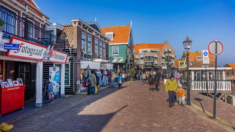 Netherlands Volendam Dijk