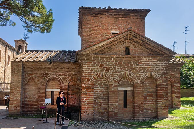 Ravenna, Italy. Mausoleum of Galla Placidia.