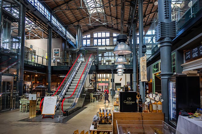 Ravenna, Italy. Mercato coperto.