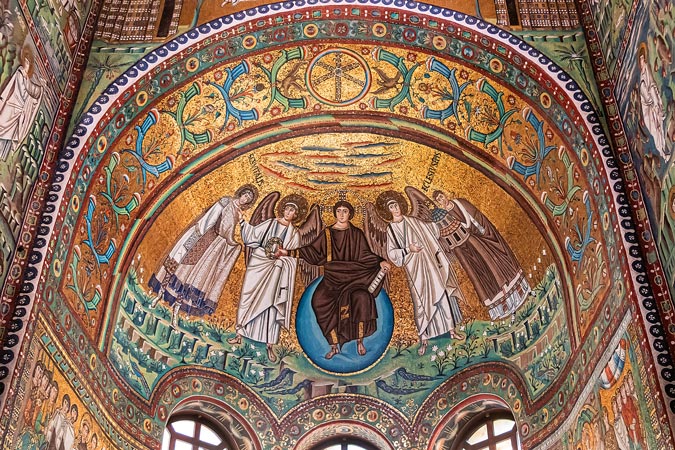 Ravenna, Italy. San Vitale Basilica. Interior.