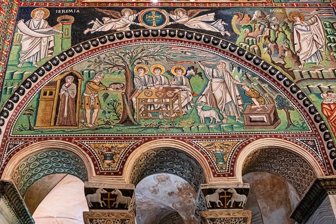 Ravenna, Italy. San Vitale Basilica. Interior.