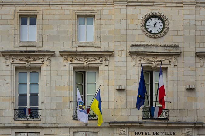 Rochefort, France. Hotel de Ville.