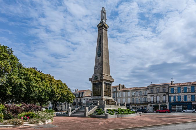 Rochefort, France. Obelisk.