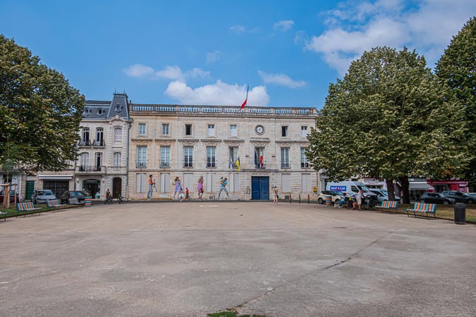 Rochefort, France. Place Colbert.