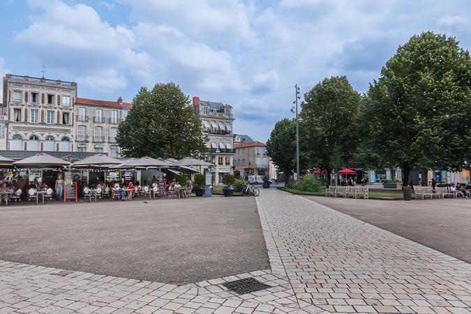 Rochefort, France. Place Colbert.