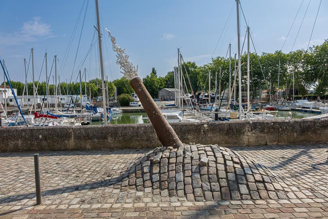 Rochefort, France. Quai aux Vivres.