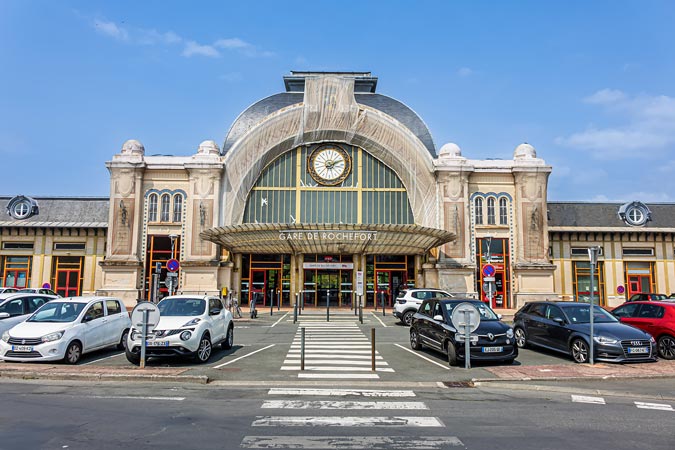 Rochefort, France. Railway station.
