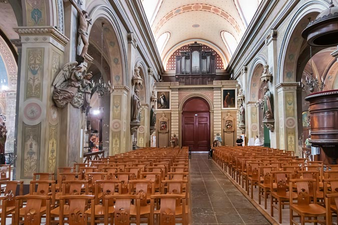 Rochefort, France. Saint-Louis Church.