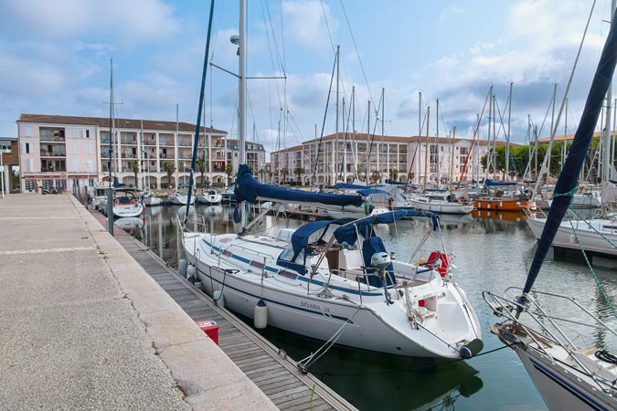 Rochefort, France. Yacht ports.