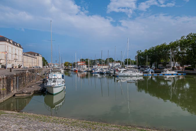 Rochefort, France. Yacht ports.