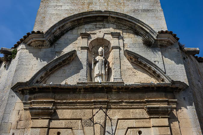 Saint-Martin-de-Ré, France. Church Saint-Martin.
