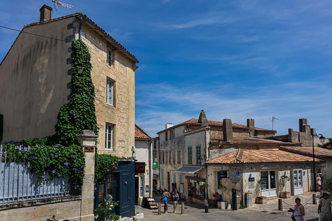 Saint-Martin-de-Re. France. Charming village.