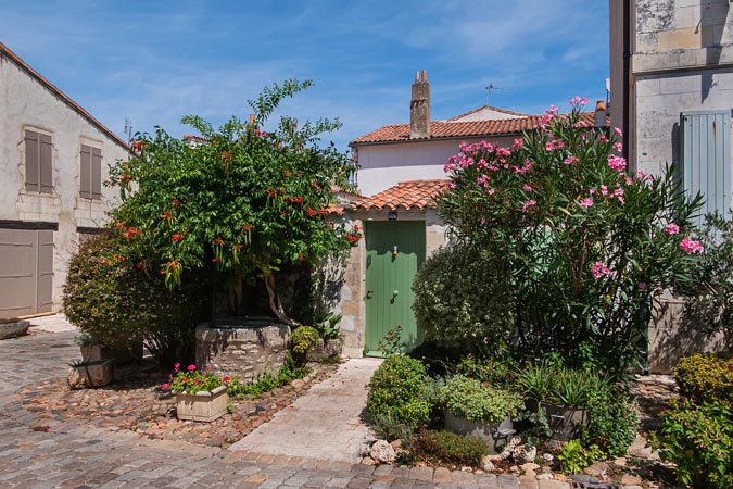 Saint-Martin-de-Re. France. Charming village.