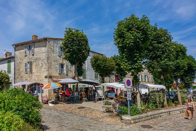 Saint-Martin-de-Re. France. Charming village.