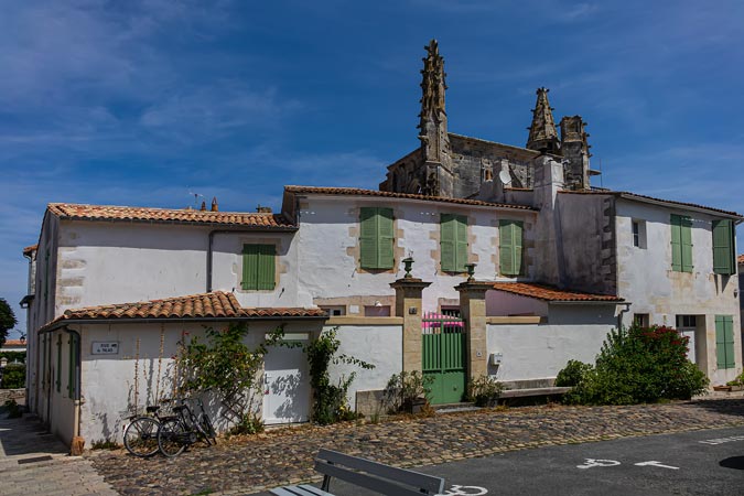 Saint-Martin-de-Re. France. Charming village.