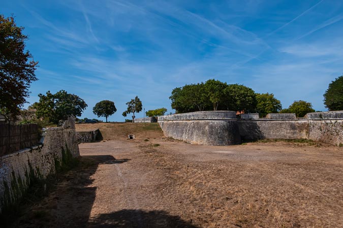 Saint-Martin-de-Re, France. Fortifications.