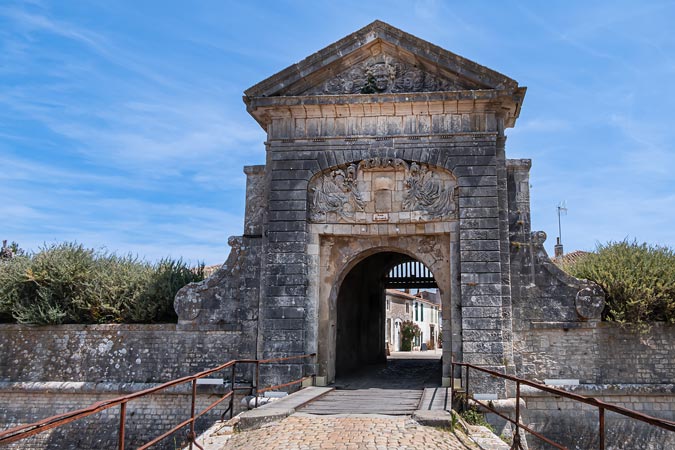 Saint-Martin-de-Re, France. Fortifications.