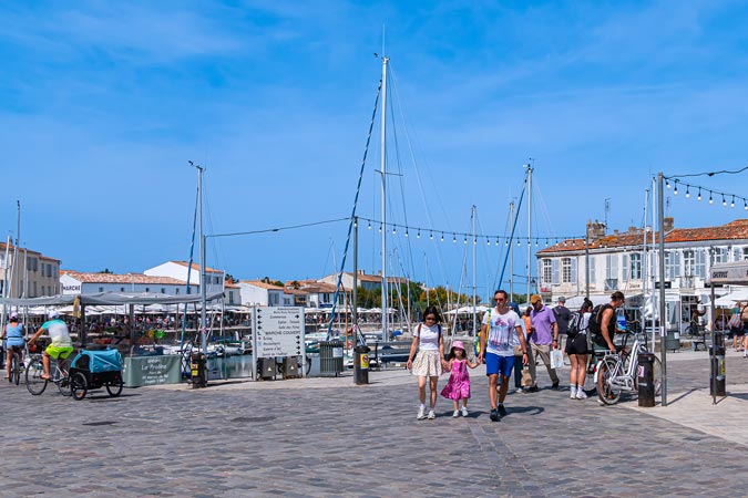 Saint-Martin-de-Re, France. Port.