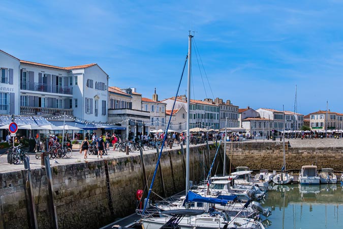 Saint-Martin-de-Re, France. Port.