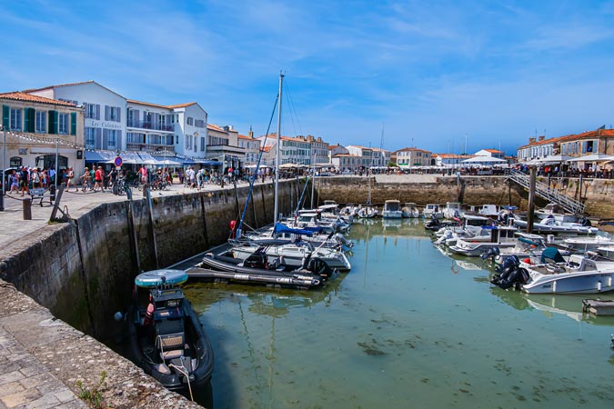 Saint-Martin-de-Re, France. Port.