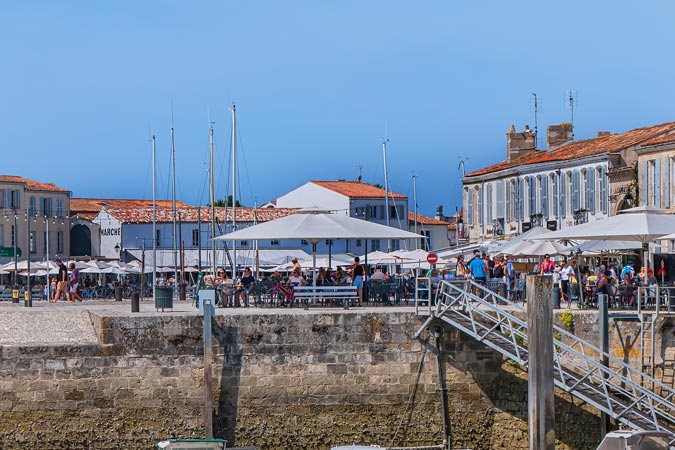 Saint-Martin-de-Re, France. Port.