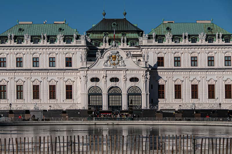 Vienna, Austria. Upper Belvedere Palace.