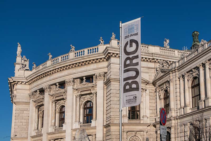 Vienna Austria. Burgtheater.
