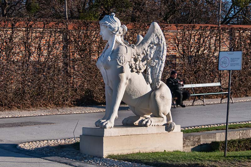 Vienna, Austria. Belvedere Park.