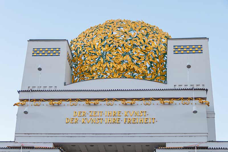 Vienna Austria. Secession Building.