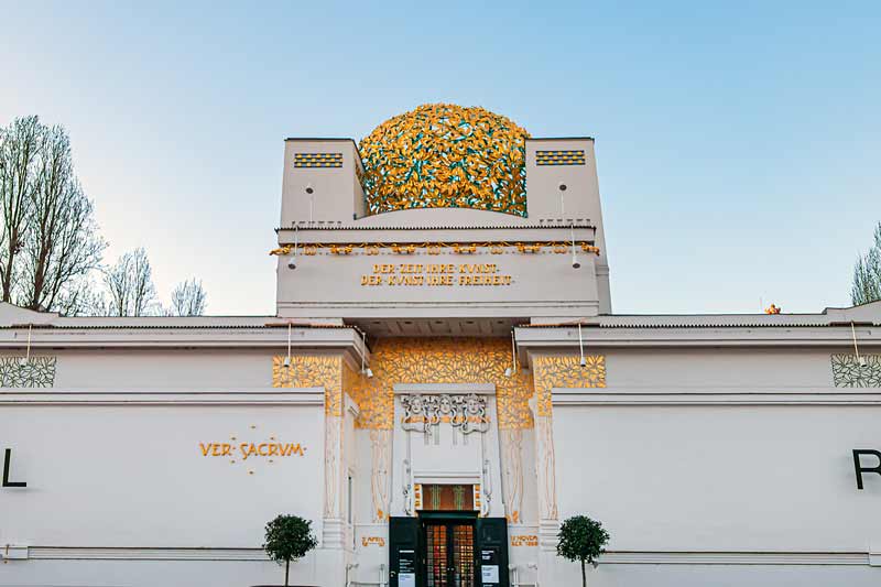 Vienna Austria. Secession Building.