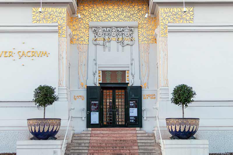 Vienna Austria. Secession Building.