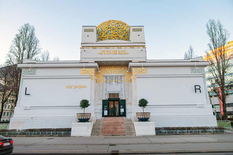 Vienna Austria. Secession Building.
