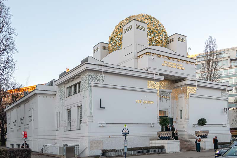 Vienna Austria. Secession Building.