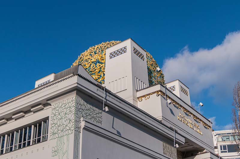 Vienna Austria. Secession Building.